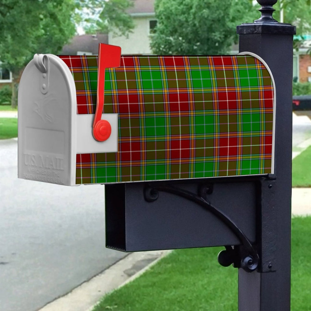Clan Baxter Modern Tartan Crest Mailbox MH23 Clan Baxter Tartan Today   