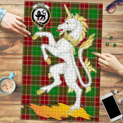 Clan Baxter Modern Tartan Crest Unicorn Scotland Jigsaw Puzzles Gift For Family FB50 Clan Baxter Tartan Today   