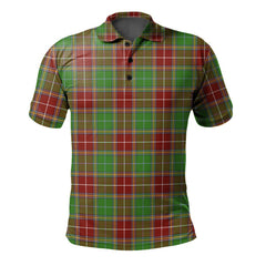 Clan Baxter Modern Tartan Polo Shirt GY35 Baxter Modern Tartan Tartan Polo   