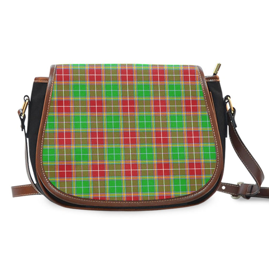 Clan Baxter Modern Tartan Saddle Handbags