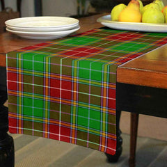 Clan Baxter Modern Tartan Table Runner Cotton LN43 Baxter Modern Tartan Tartan Table Runner   