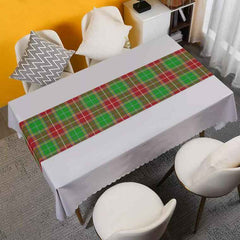 Clan Baxter Modern Tartan Table Runner Cotton LN43 Baxter Modern Tartan Tartan Table Runner   