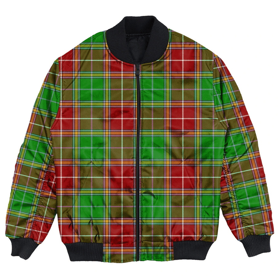 Clan Baxter Tartan Clan Bomber Jacket LZ66 Baxter Tartan Tartan Bomber Jacket   