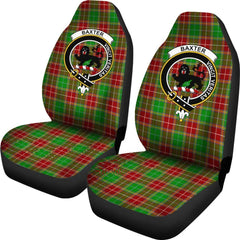 Clan Baxter Tartan Crest Car Seat Cover YG38 Clan Baxter Tartan Today   