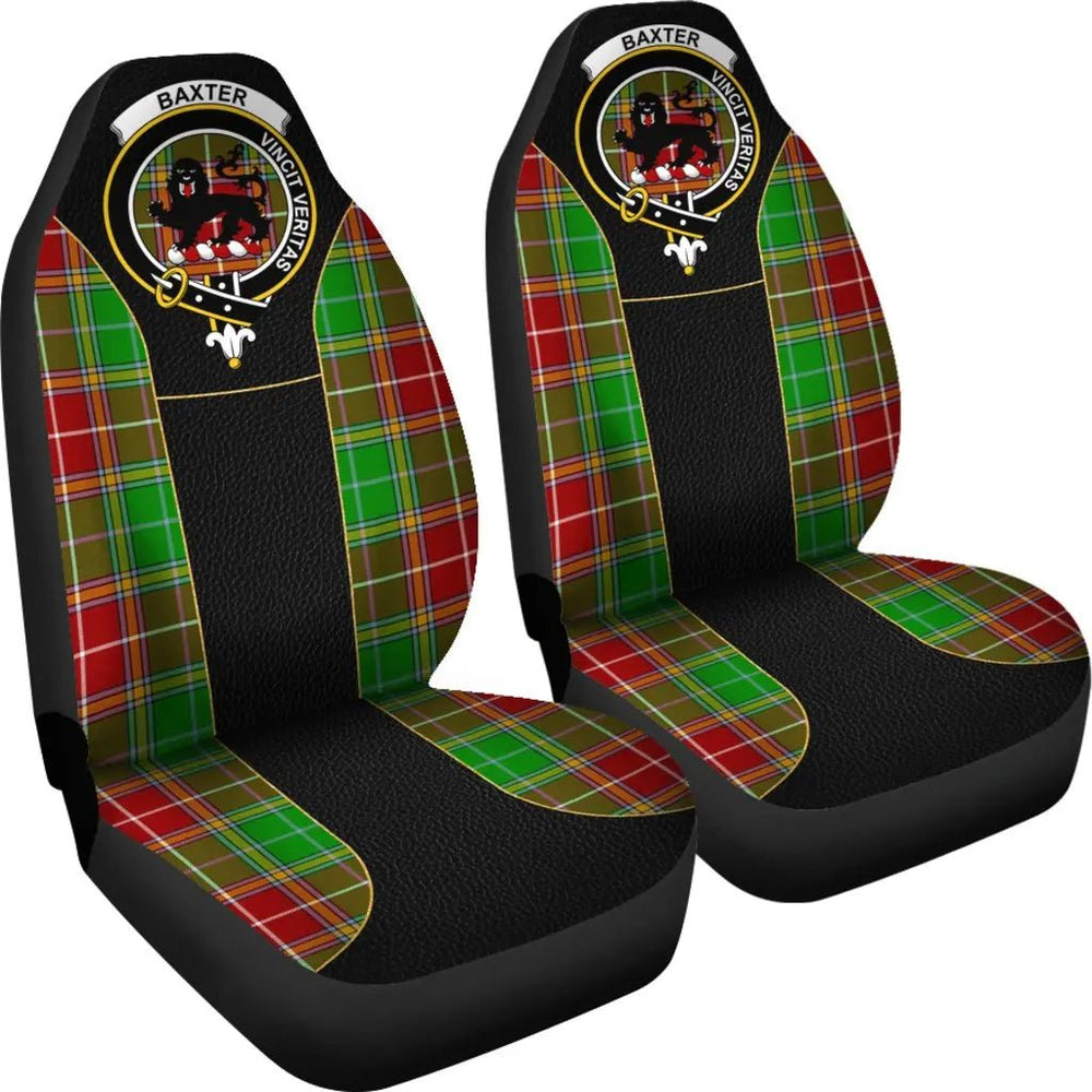 Clan Baxter Tartan Crest Special Style Car Seat Cover XO60 Clan Baxter Tartan Today   