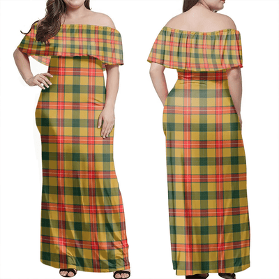 Clan Baxter Tartan Hawaii Dress