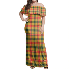 Clan Baxter Tartan Hawaii Dress LD64 Clan Baxter Tartan Hawaii Dress   