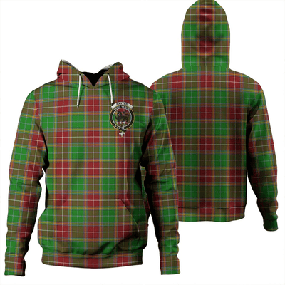 Clan Baxter Tartan Hoodie Crest