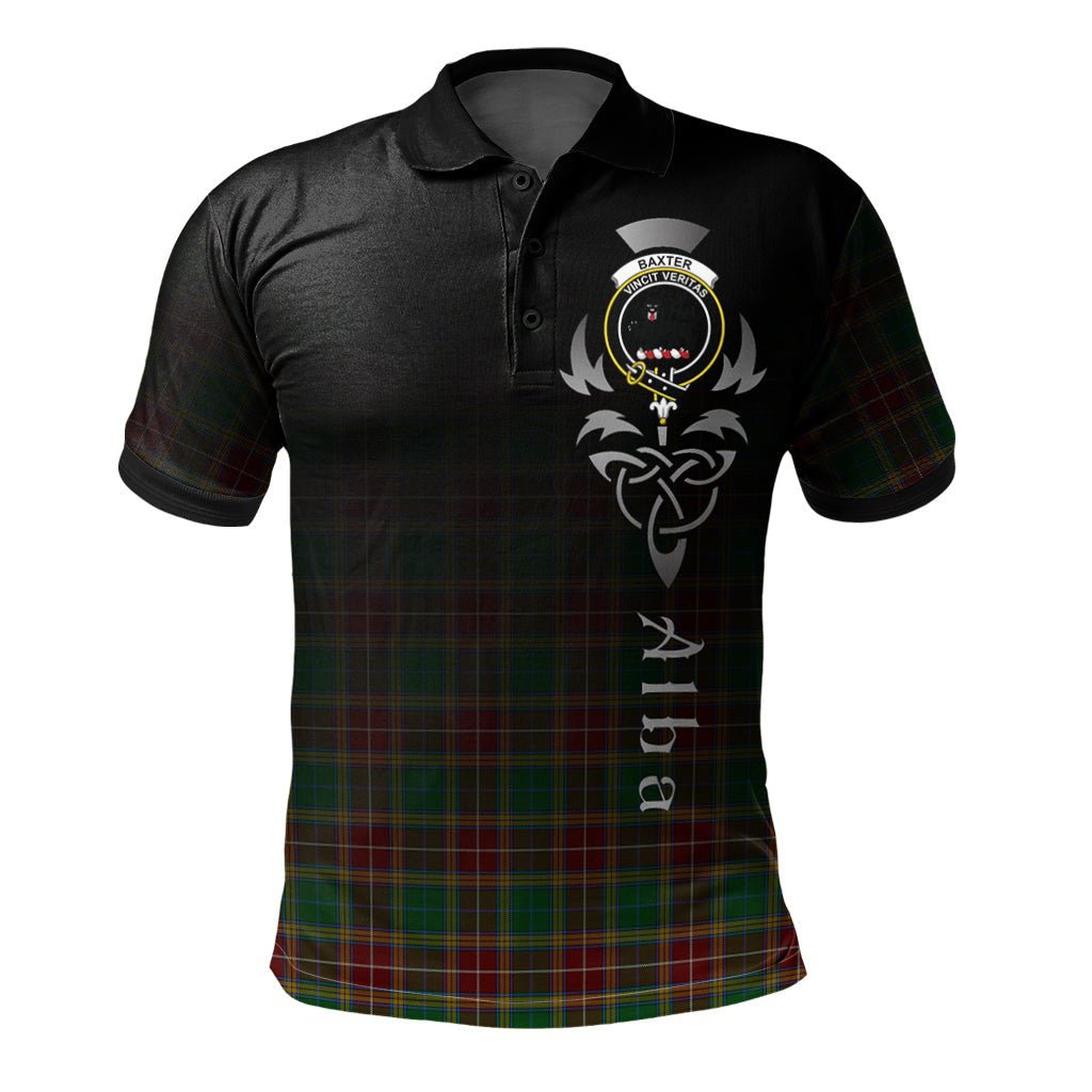 Clan Baxter Tartan Polo Shirt - Alba Celtic Style SD77 Baxter Tartan Tartan Polo   