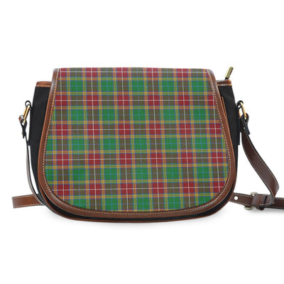 Clan Baxter Tartan Saddle Handbags