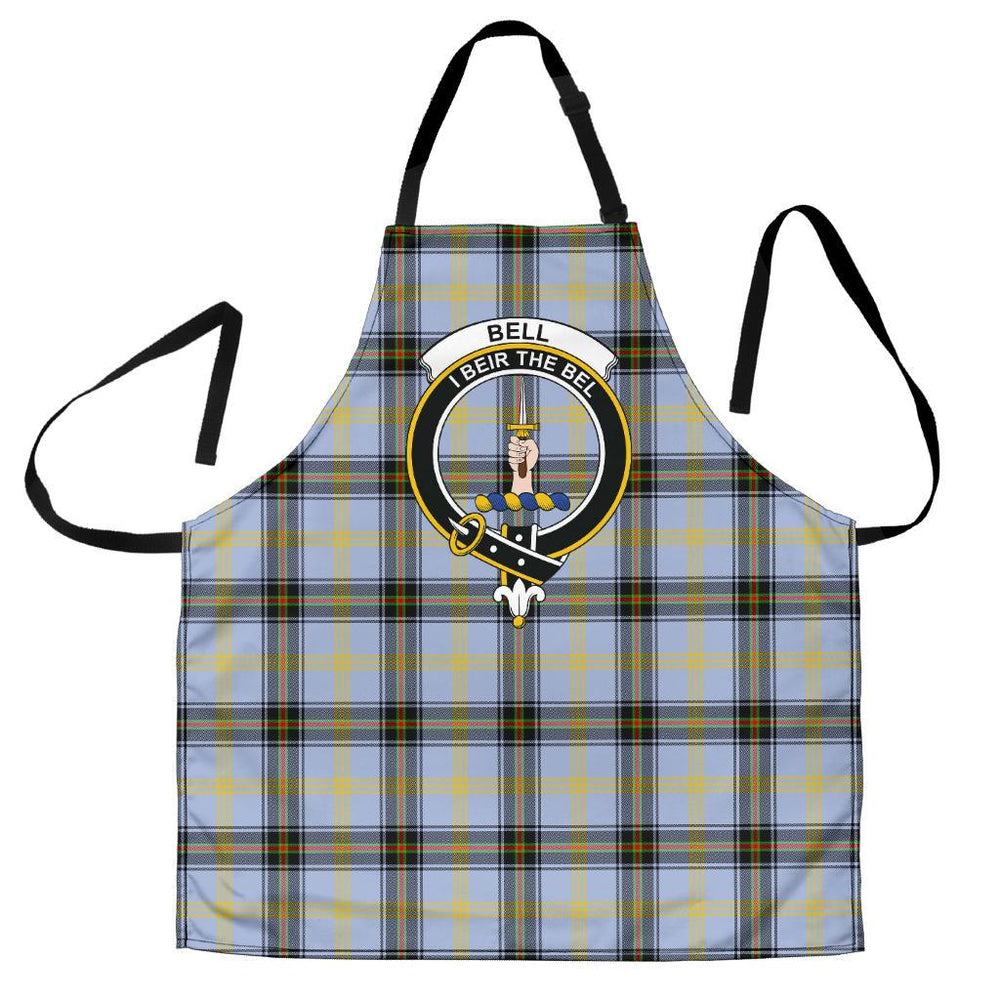 Clan Bell of the Borders Tartan Crest Apron SK16 Clan Bell Tartan Today   