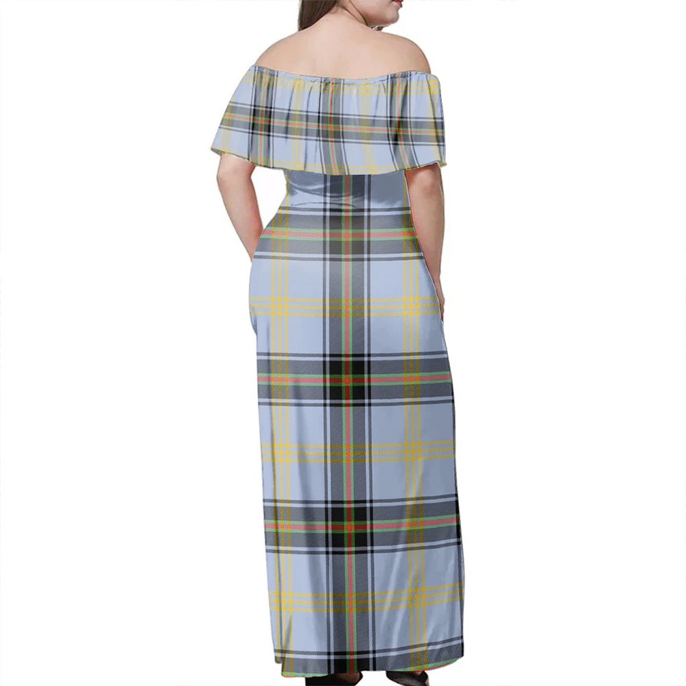 Clan Bell Of The Borders Tartan Hawaii Dress EH62 Clan Bell Tartan Hawaii Dress   