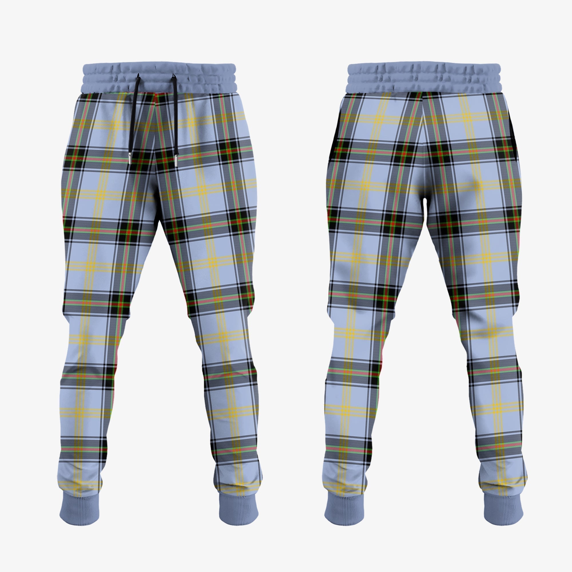 Clan Bell Tartan Crest Jogger Sweatpants PT29 Clan Bell Tartan Today   