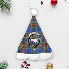 Clan Bethune Ancient Tartan Crest Christmas Santa Hat TS23 Bethune Ancient Tartan Tartan Santa Hat   