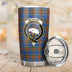 Clan Bethune Ancient Tartan Crest Tumbler AO52 Clan Bethune Tartan Today   