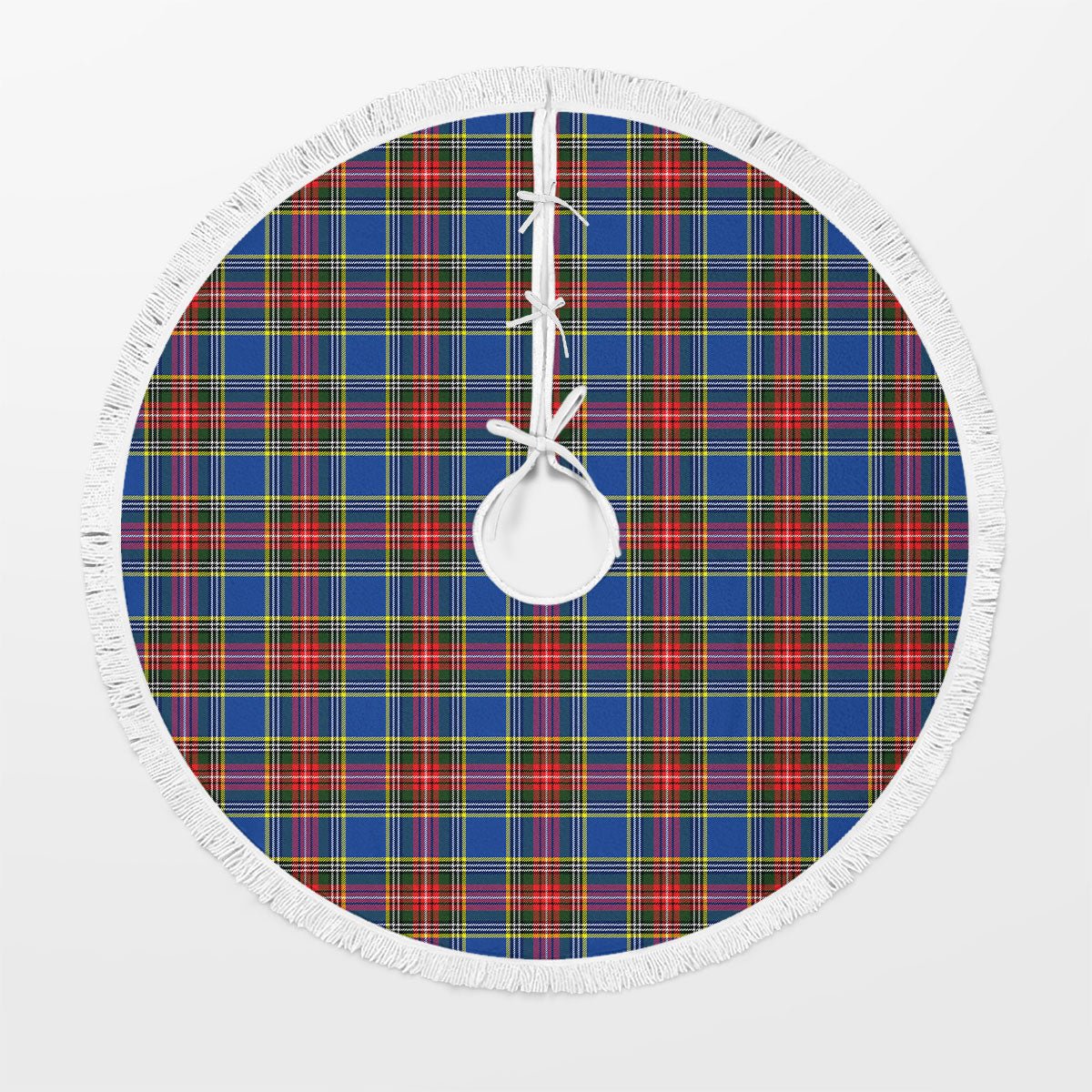 Clan Bethune Modern Tartan Christmas Tree Skirt GK20 Bethune Modern Tartan Tartan Christmas   