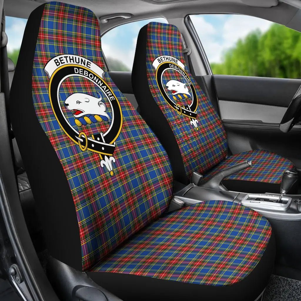 Clan Bethune Tartan Crest Car seat Cover AO61 Clan Bethune Tartan Today   