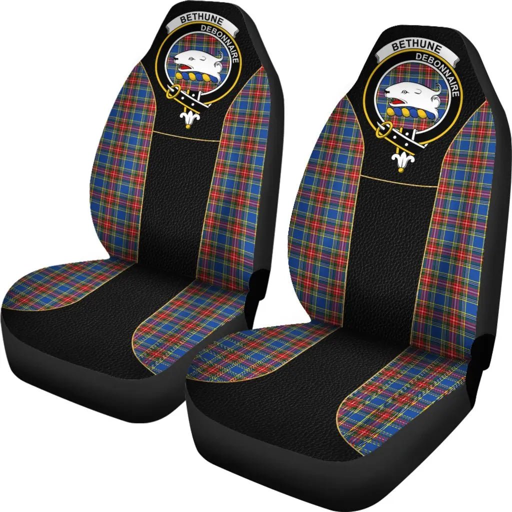 Clan Bethune Tartan Crest Car seat Cover IQ95 Clan Bethune Tartan Today   