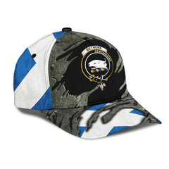 Clan Bethune Tartan Crest Classic Cap XV34 Bethune Tartan Tartan Cap   