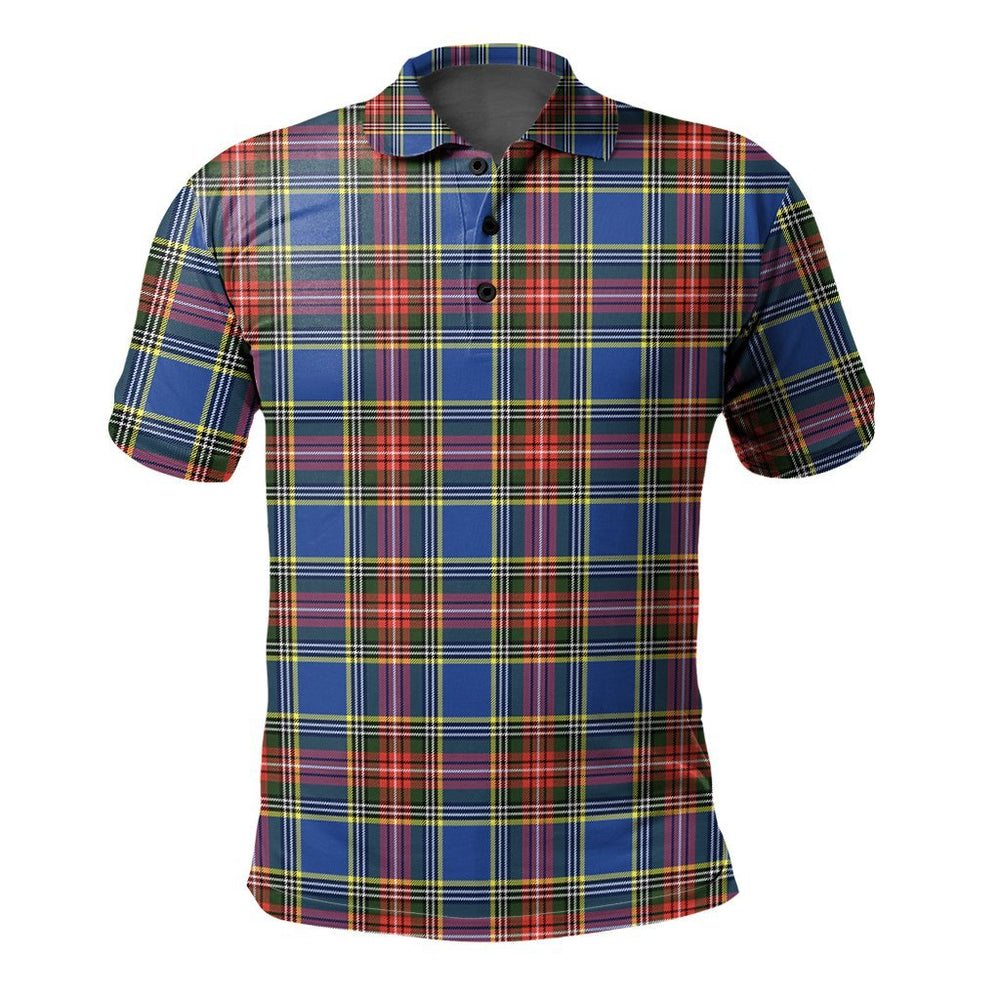Clan Bethune Tartan Polo Shirt QH36 Bethune Tartan Tartan Polo   