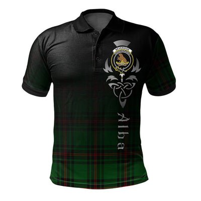 Clan Beveridge Tartan Polo Shirt - Alba Celtic Style