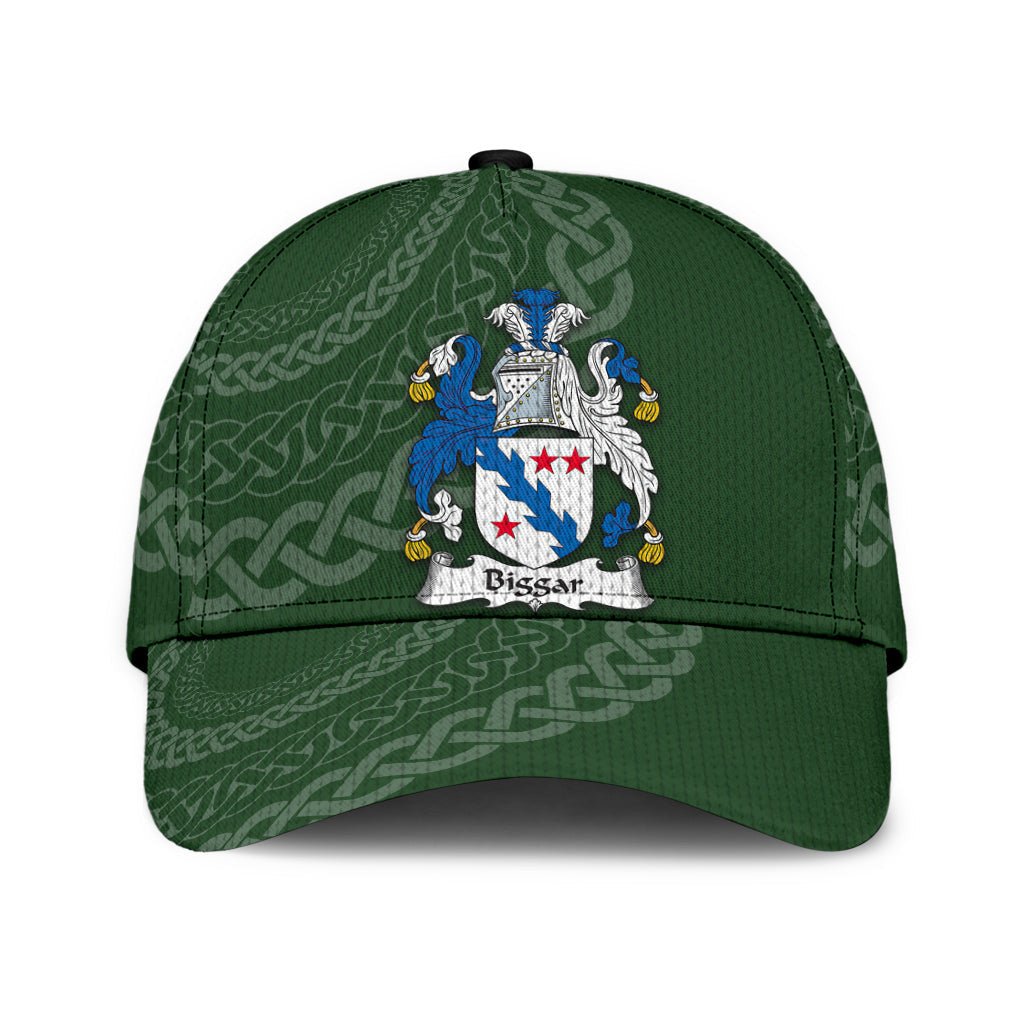 Clan Biggar Coat Of Arms - Irish Family Crest St Patrick's Day Classic CapLM14 Classic Cap - Biggar Coat Of Arms St Patrick's Day Classic Cap Irish Cap   