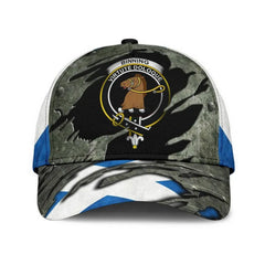 Clan Binning Crest Tartan Classic Cap YK27 Binning Tartan Tartan Cap   