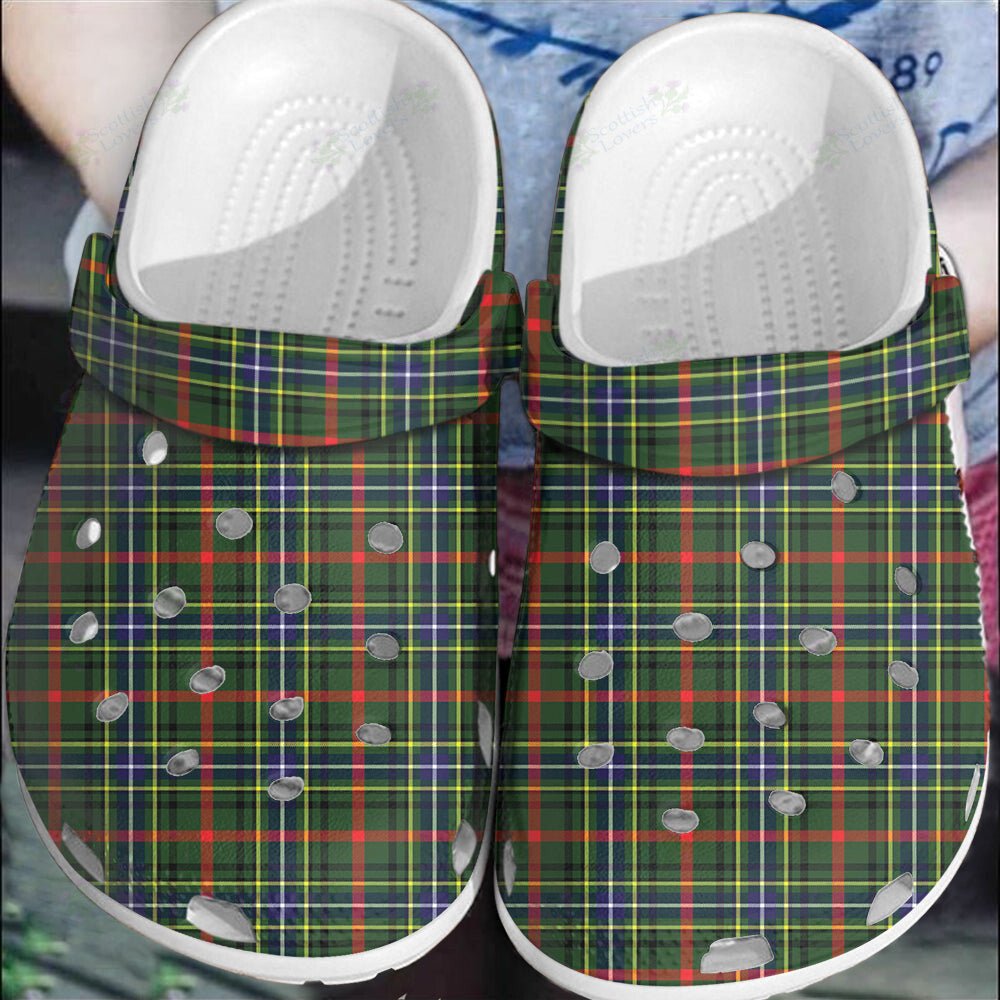 Clan Bisset Tartan Clogs Classic XH11 Bisset Tartan Tartan Today   