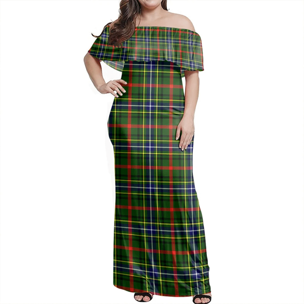 Clan Bisset Tartan Hawaii Dress TT85 Clan Bisset Tartan Hawaii Dress   