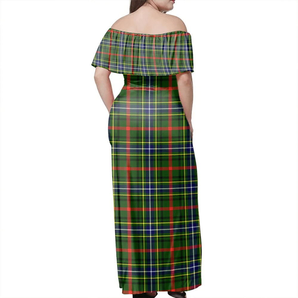 Clan Bisset Tartan Hawaii Dress TT85 Clan Bisset Tartan Hawaii Dress   
