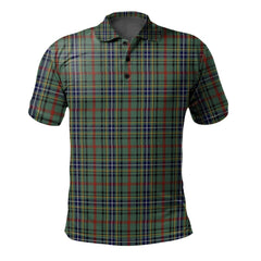 Clan Bisset Tartan Polo Shirt YH97 Bisset Tartan Tartan Polo   