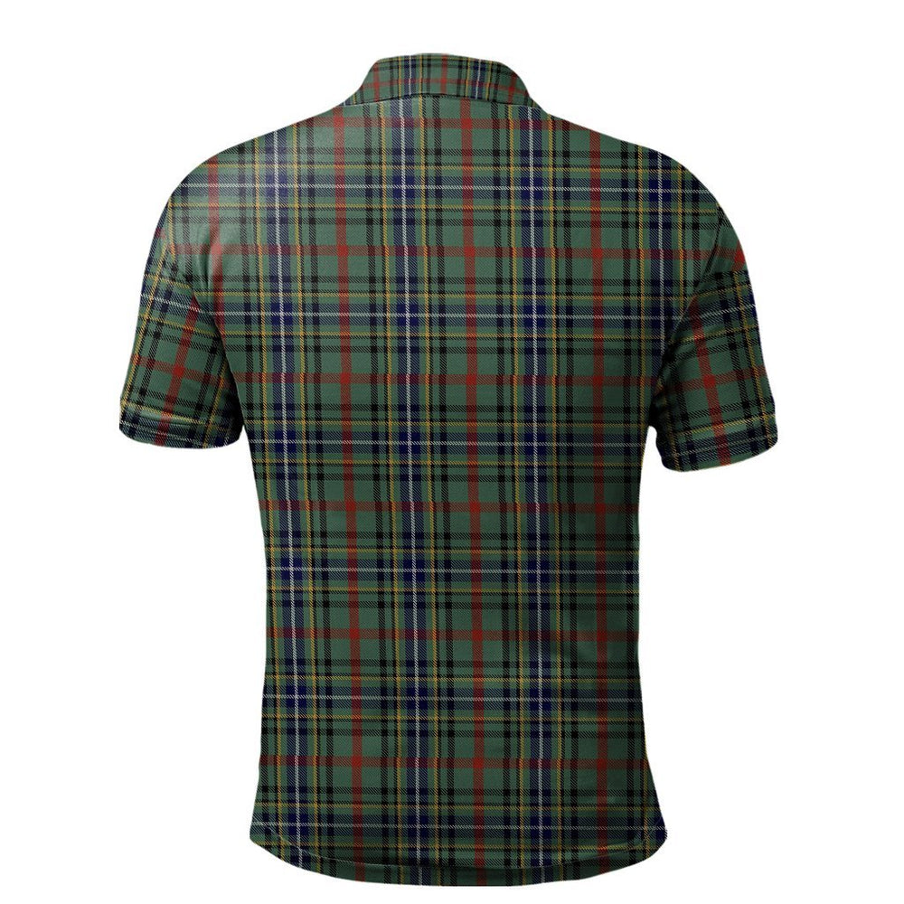 Clan Bisset Tartan Polo Shirt YH97 Bisset Tartan Tartan Polo   
