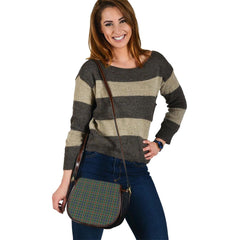Clan Bisset Tartan Saddle Handbags PI74 Clan Bisset Tartan Today   
