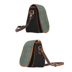 Clan Bisset Tartan Saddle Handbags PI74 Clan Bisset Tartan Today   