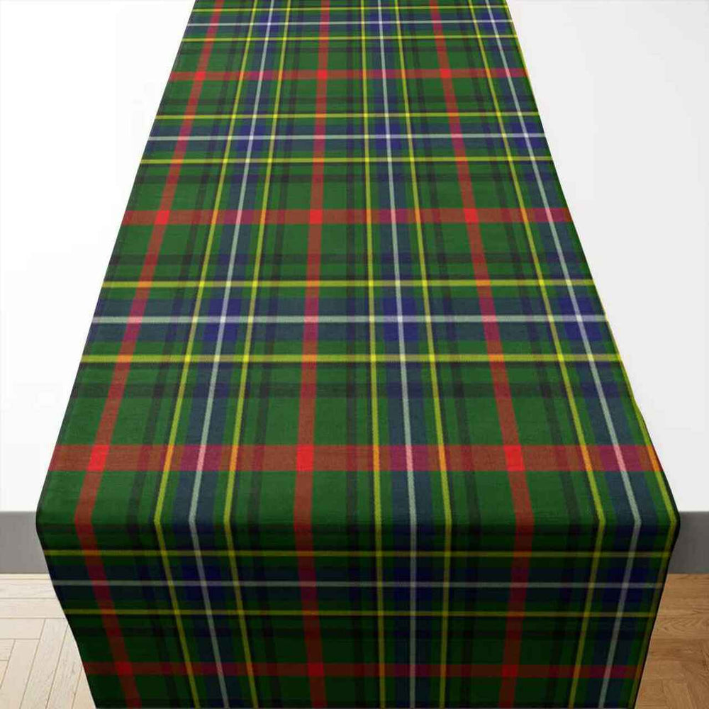 Clan Bisset Tartan Table Runner Cotton IO94 Bisset Tartan Tartan Table Runner   