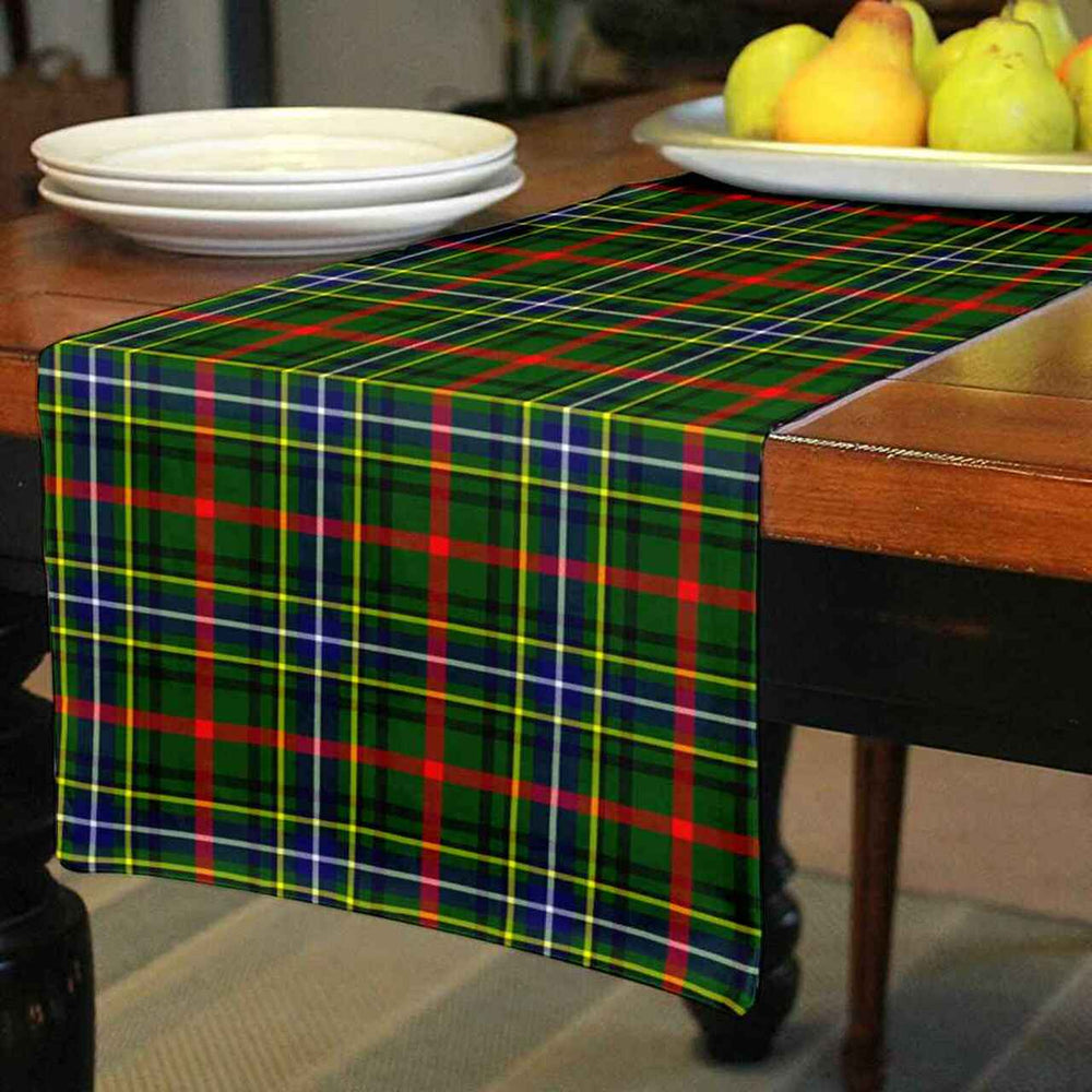 Clan Bisset Tartan Table Runner Cotton IO94 Bisset Tartan Tartan Table Runner   