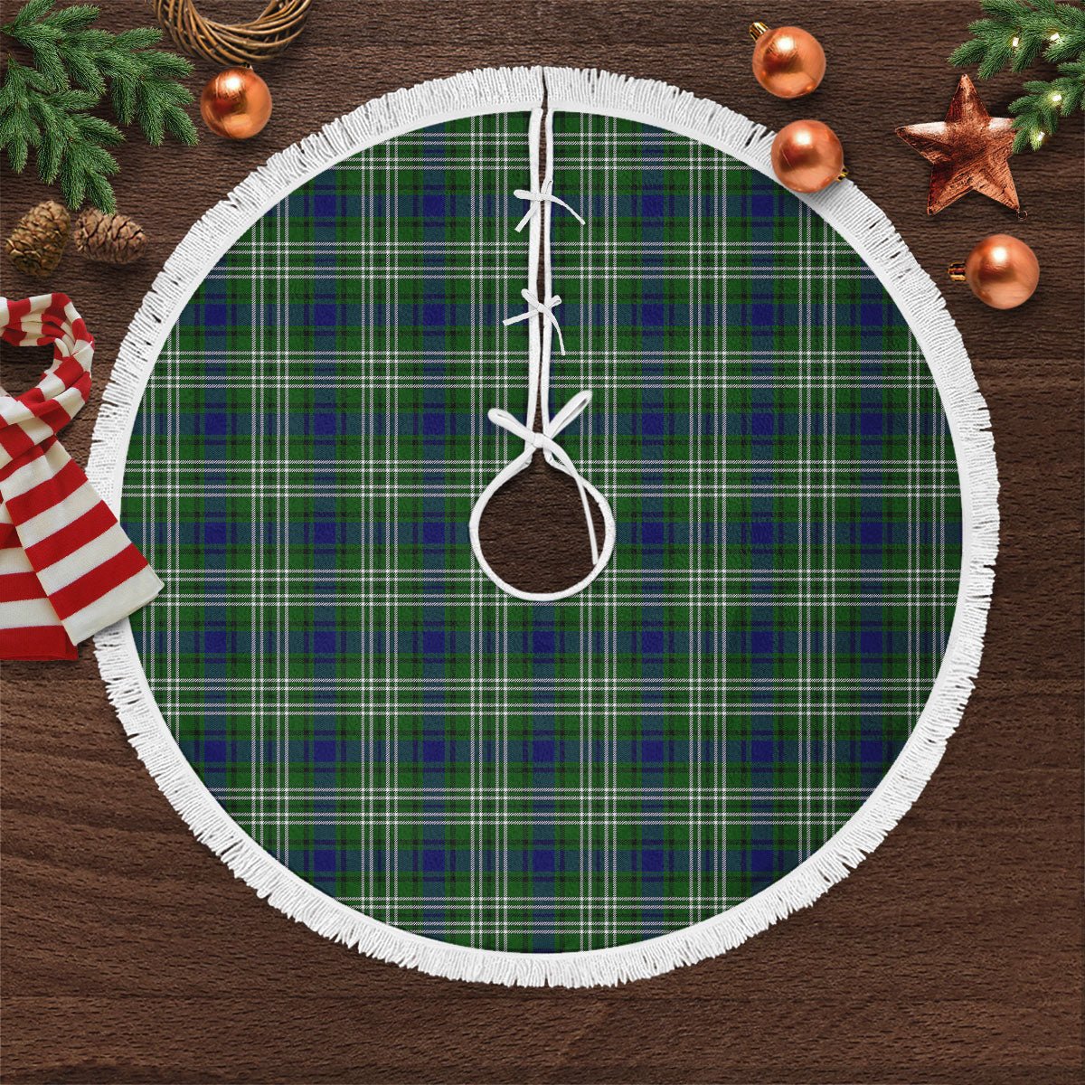 Clan Blackadder Tartan Christmas Tree Skirt DI25 Blackadder Tartan Tartan Christmas   