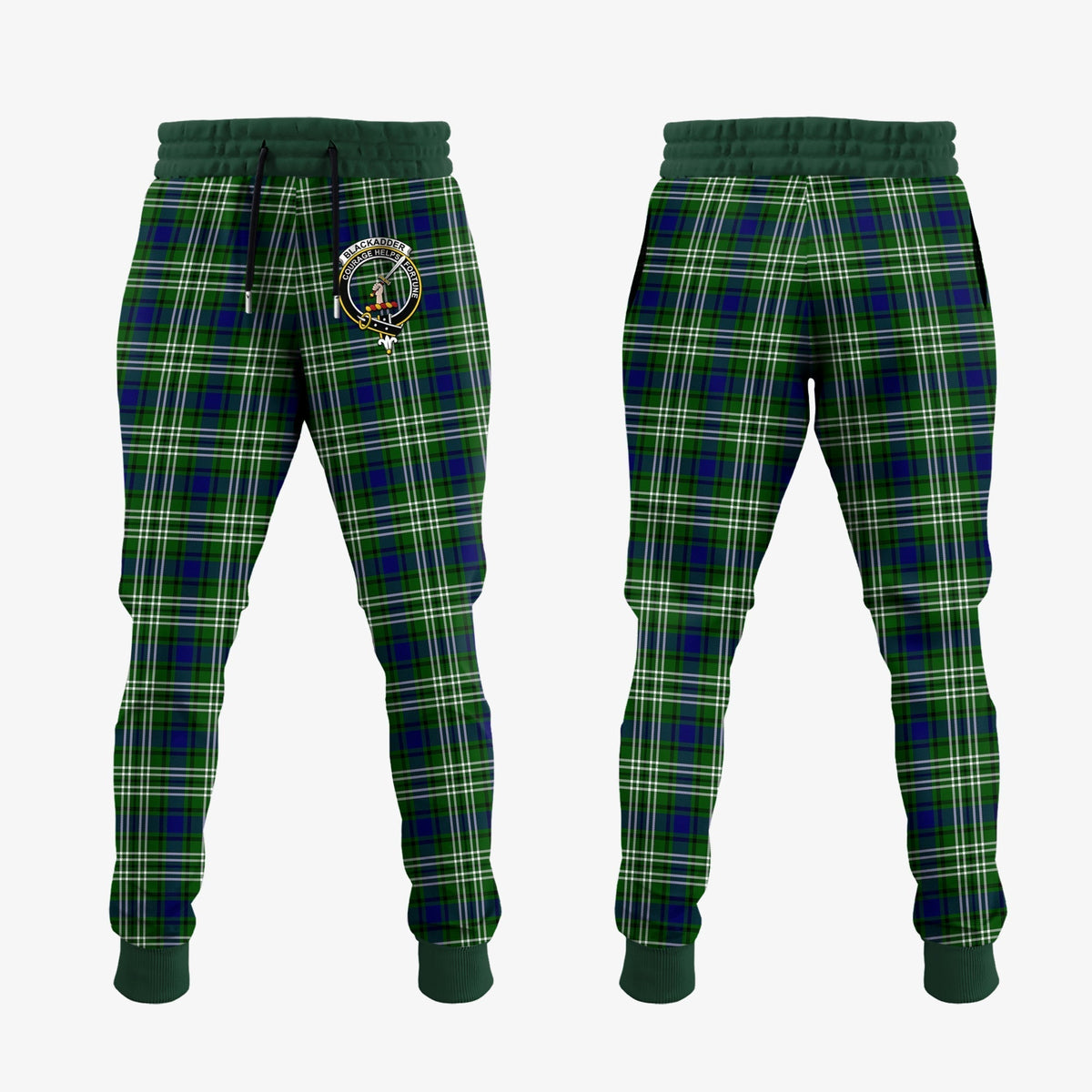 Clan Blackadder Tartan Crest Jogger Sweatpants OJ80 Clan Blackadder Tartan Today   