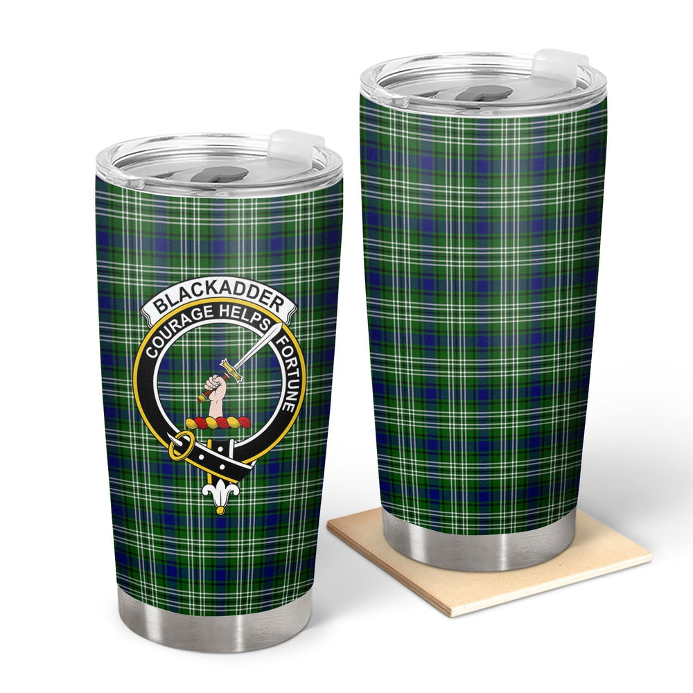 Clan Blackadder Tartan Crest Tumbler GO86 Clan Blackadder Tartan Today   