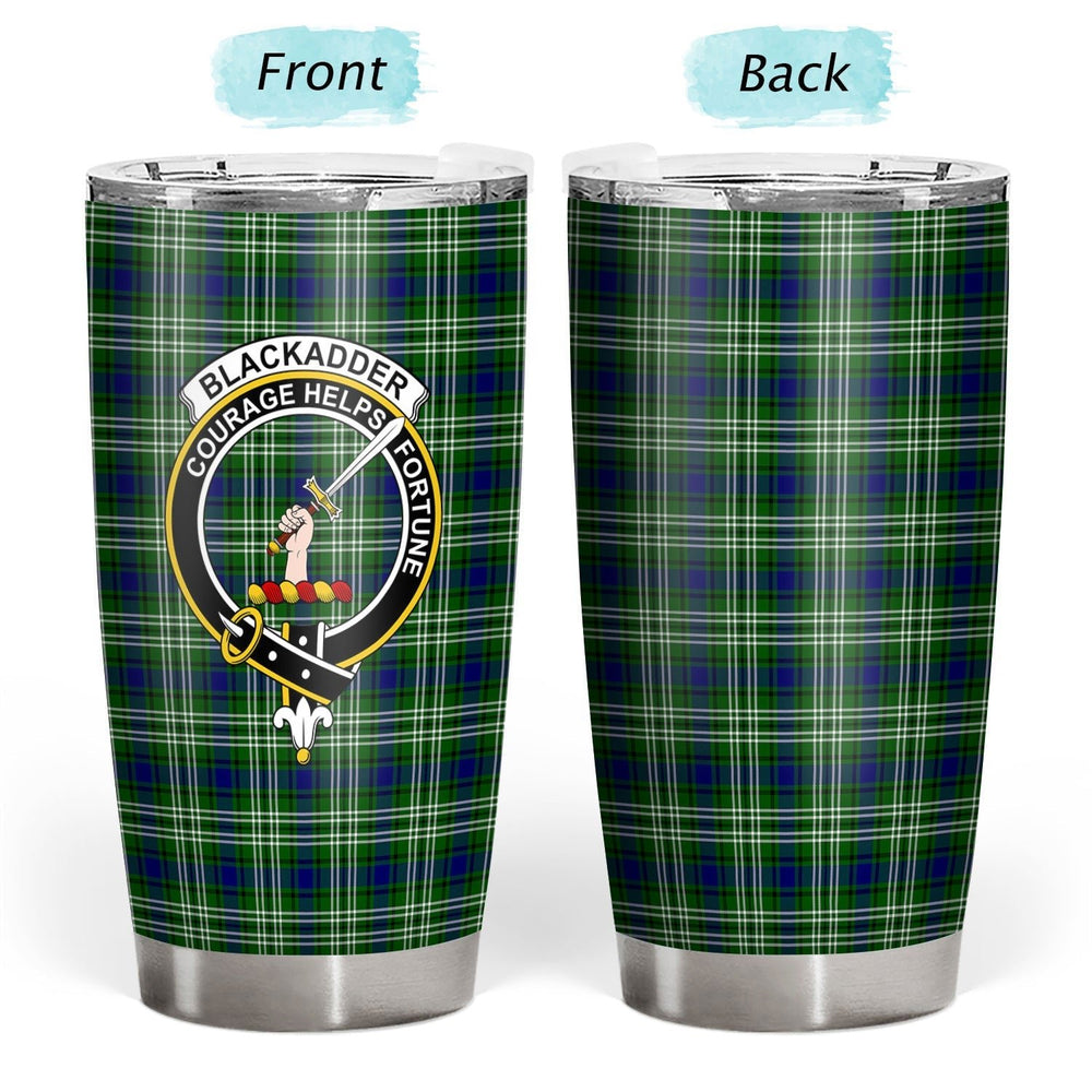 Clan Blackadder Tartan Crest Tumbler GO86 Clan Blackadder Tartan Today   