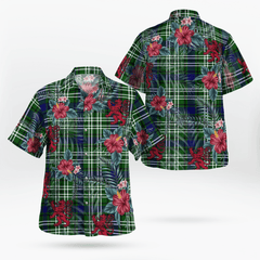 Clan Blackadder Tartan Scottish Lion Hawaiian Shirt WK11 Blackadder Tartan Tartan Hawaii Shirt   