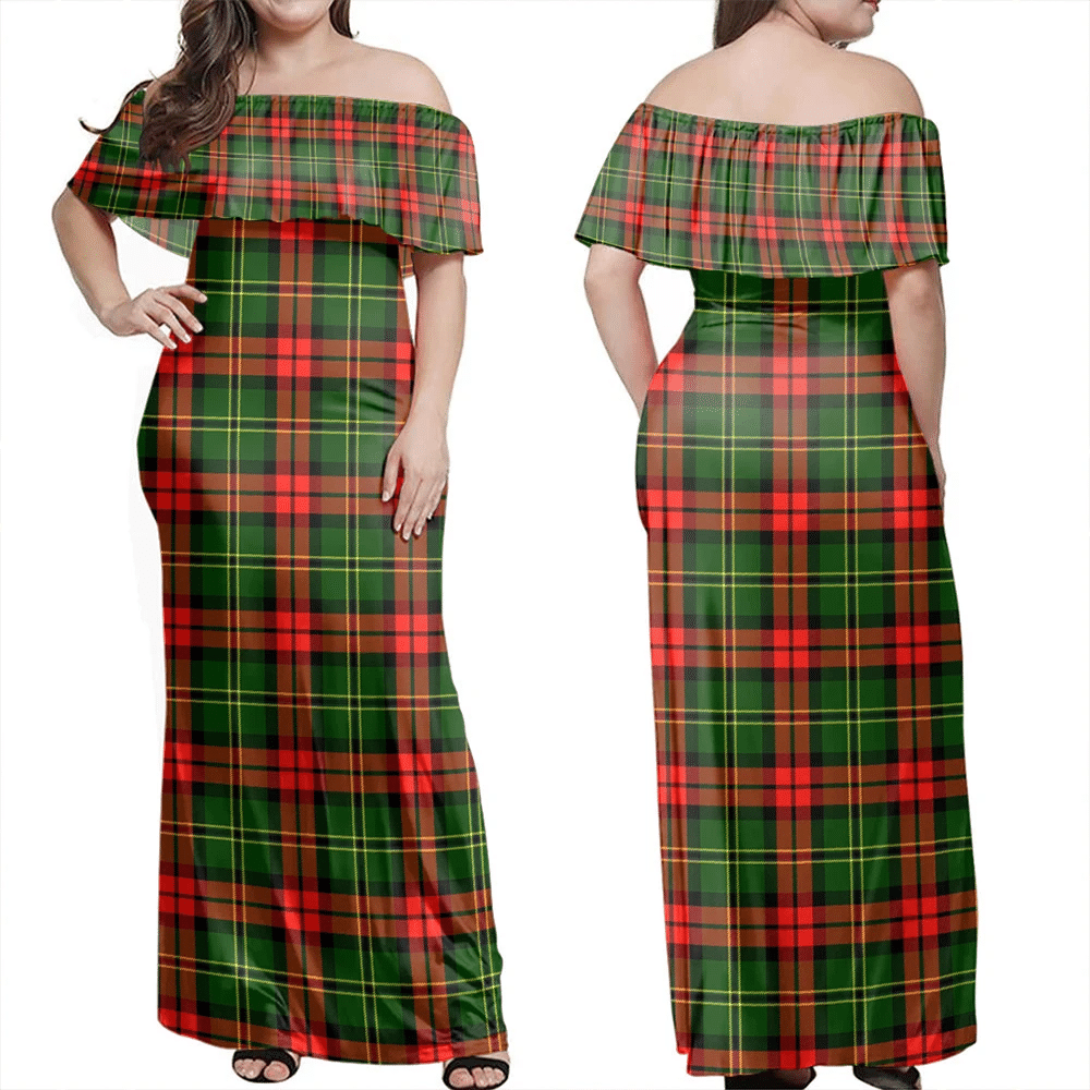 Clan Blackstock Tartan Hawaii Dress WI24 Clan Blackstock Tartan Hawaii Dress   