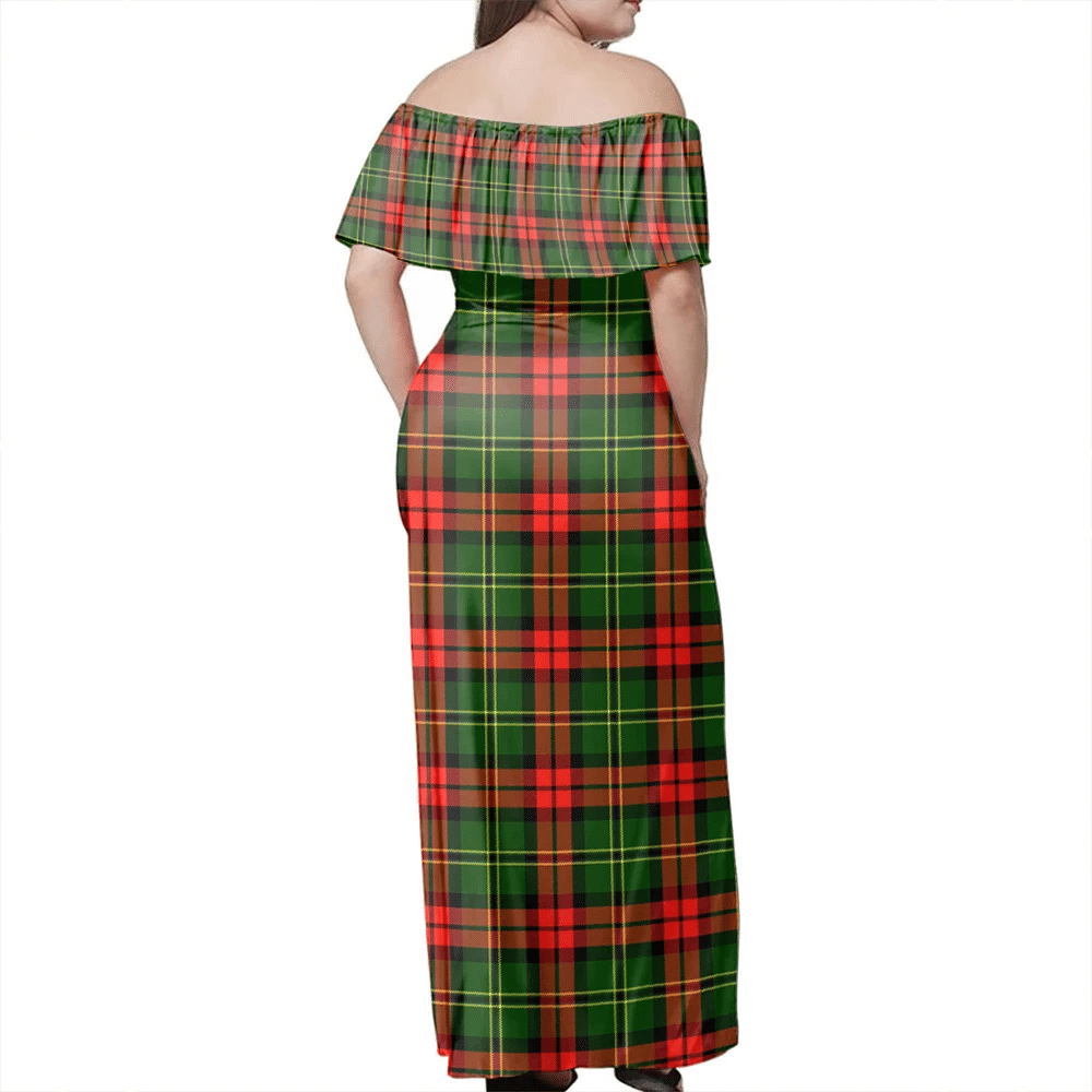 Clan Blackstock Tartan Hawaii Dress WI24 Clan Blackstock Tartan Hawaii Dress   