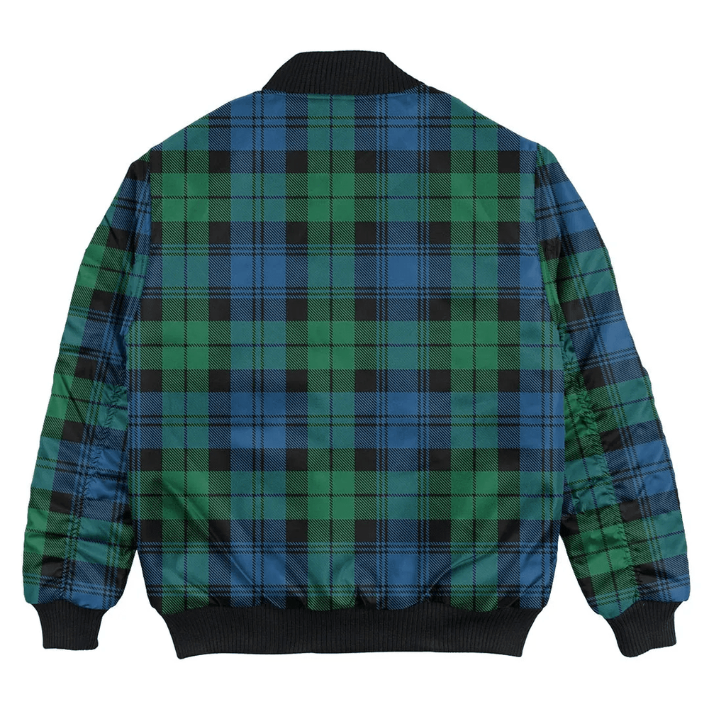 Clan Blackwatch Ancient Tartan Bomber Jacket BI83 Blackwatch Ancient Tartan Tartan Bomber Jacket   