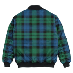Clan Blackwatch Ancient Tartan Bomber Jacket BI83 Blackwatch Ancient Tartan Tartan Bomber Jacket   
