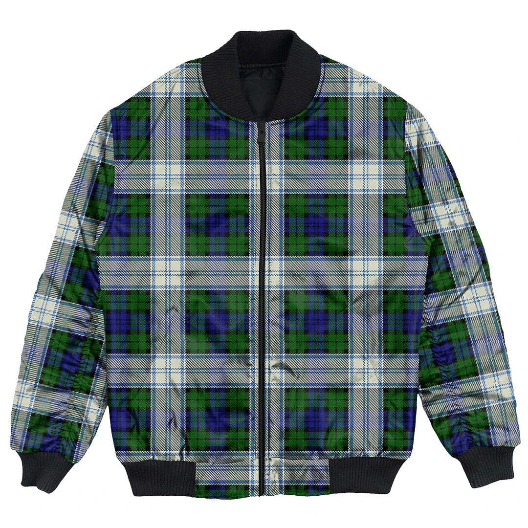 Clan Blackwatch Dress Modern Tartan Bomber Jacket UL91 Blackwatch Dress Modern Tartan Tartan Bomber Jacket   