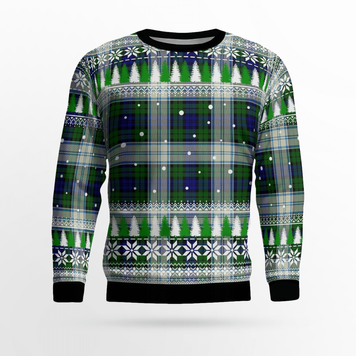Clan Blackwatch Dress Modern Tartan Christmas Ugly Sweater SB20 Blackwatch Dress Modern Tartan Tartan Ugly Sweater   