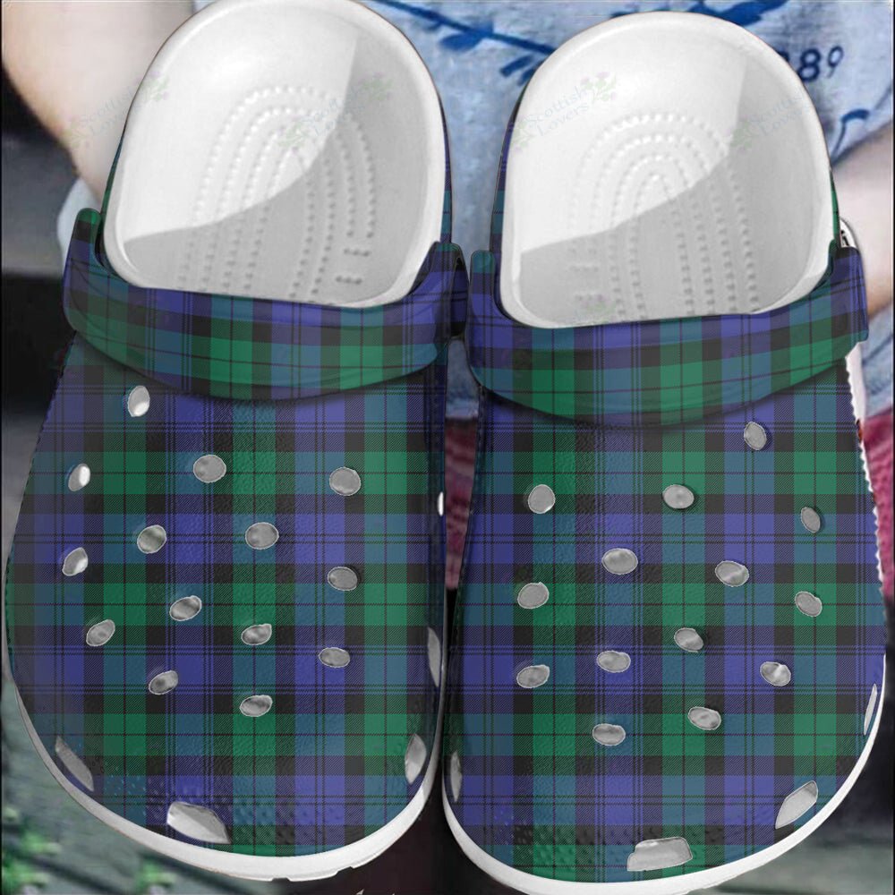 Clan Blackwatch Modern Tartan Clogs Classic SC30 Blackwatch Modern Tartan Tartan Today   