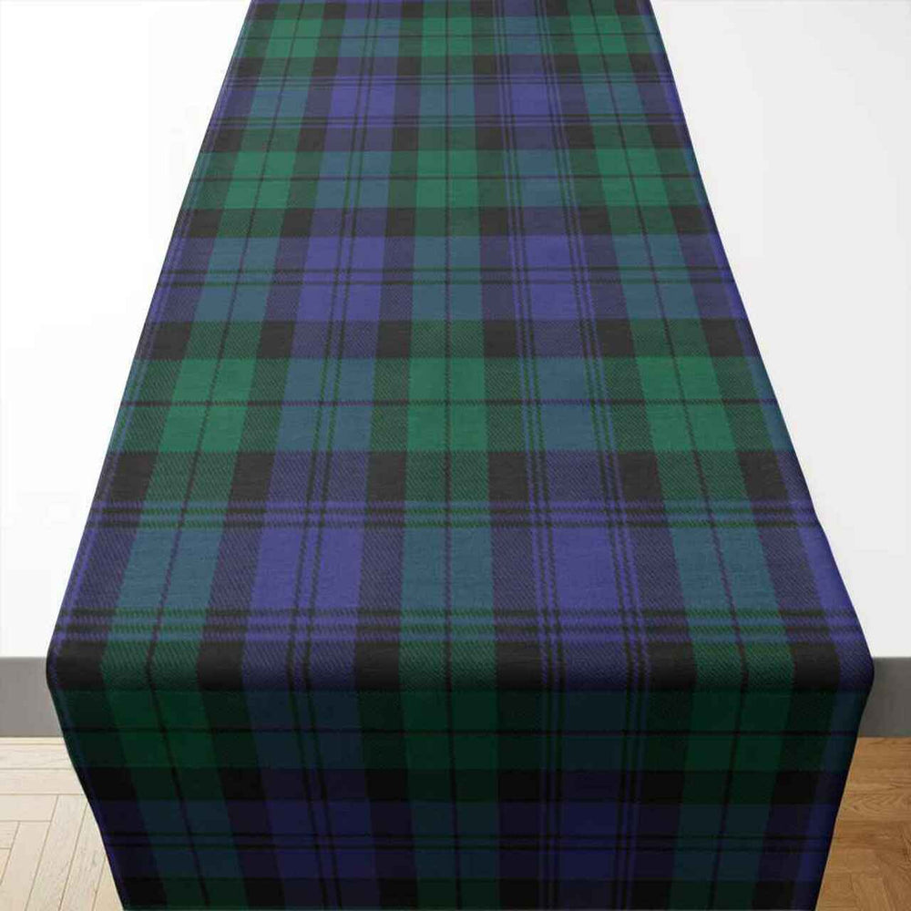 Clan Blackwatch Modern Tartan Table Runner Cotton SC18 Blackwatch Modern Tartan Tartan Table Runner   