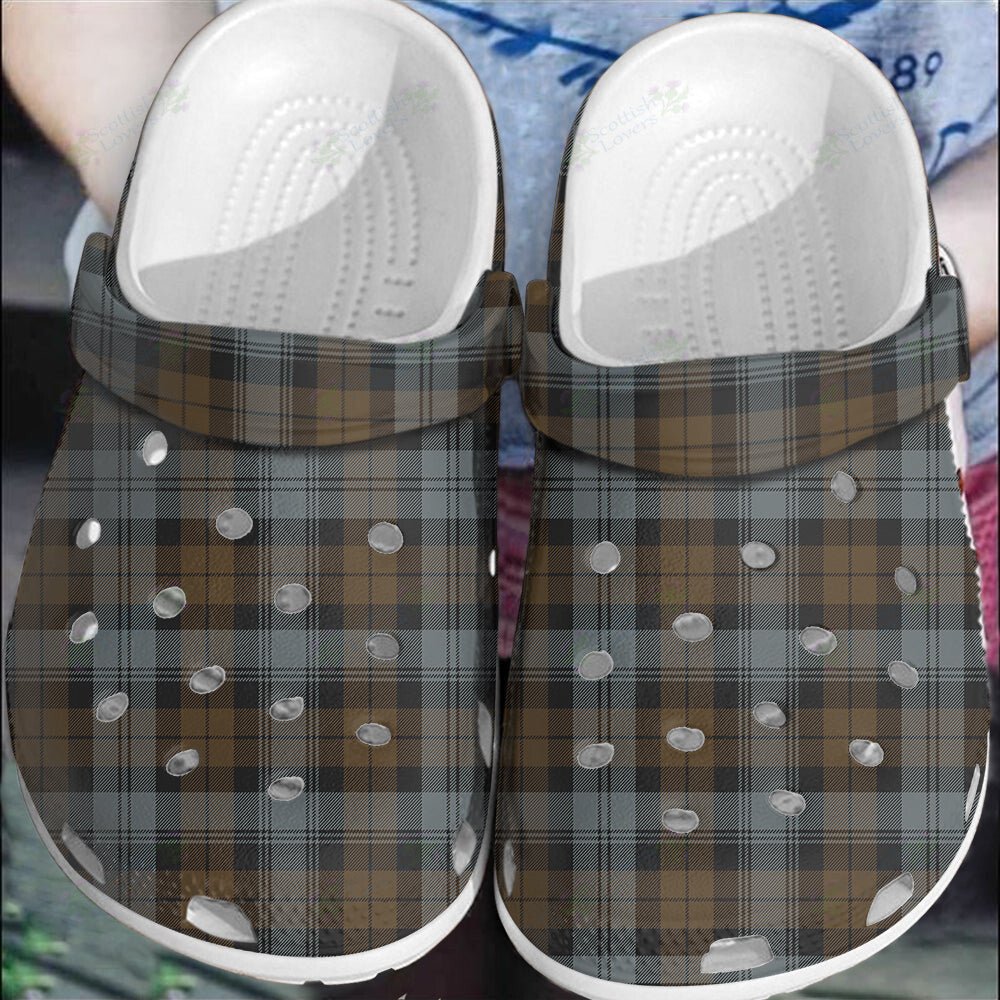 Clan BlackWatch Weathered Tartan Clogs Classic ZI55 BlackWatch Weathered Tartan Tartan Today   